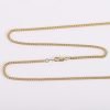 Necklace Crucifix - Flat Cross with Inscription Gold - 24 | Swanson Christian Products