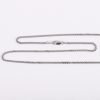 Necklace Crucifix - Flat Cross with Inscription - Silver with Gold - 24 | Swanson Christian Products
