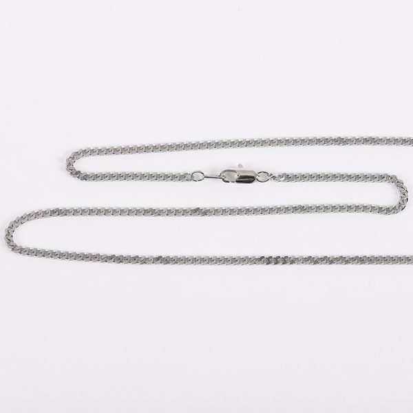 Necklace Crucifix - Detailed Cross - Matte Silver - 24 | Swanson