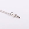 Necklace - Sterling Silver Cross with Cubic Zirconia | Swanson Christian Products