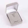 Necklace - Sterling Silver Cross with Cubic Zirconia | Swanson Christian Products
