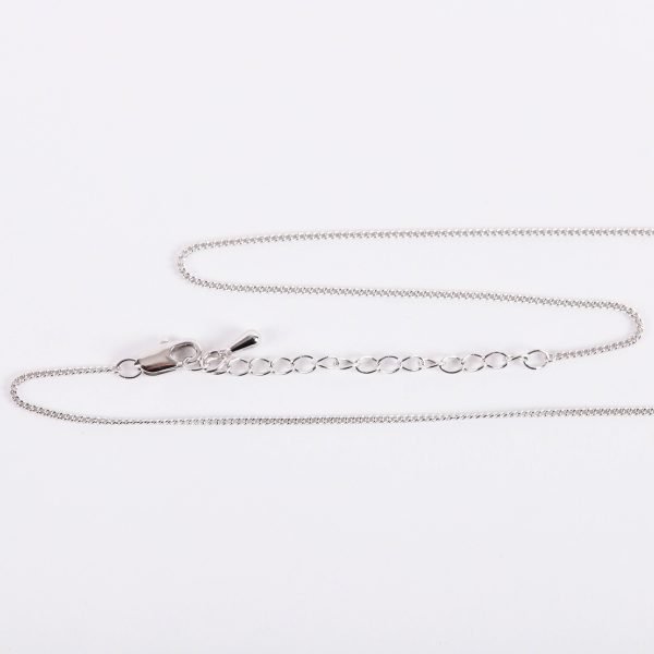 Necklace - Sterling Silver Cross with Cubic Zirconia | Swanson Christian Products