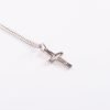 Necklace - Sterling Silver - Cut Out Cross - 16-18" | Swanson Christian Products