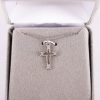 Necklace - Sterling Silver - Cut Out Cross - 16-18" | Swanson Christian Products