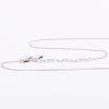 Necklace - Sterling Silver - Cut Out Cross - 16-18" | Swanson Christian Products