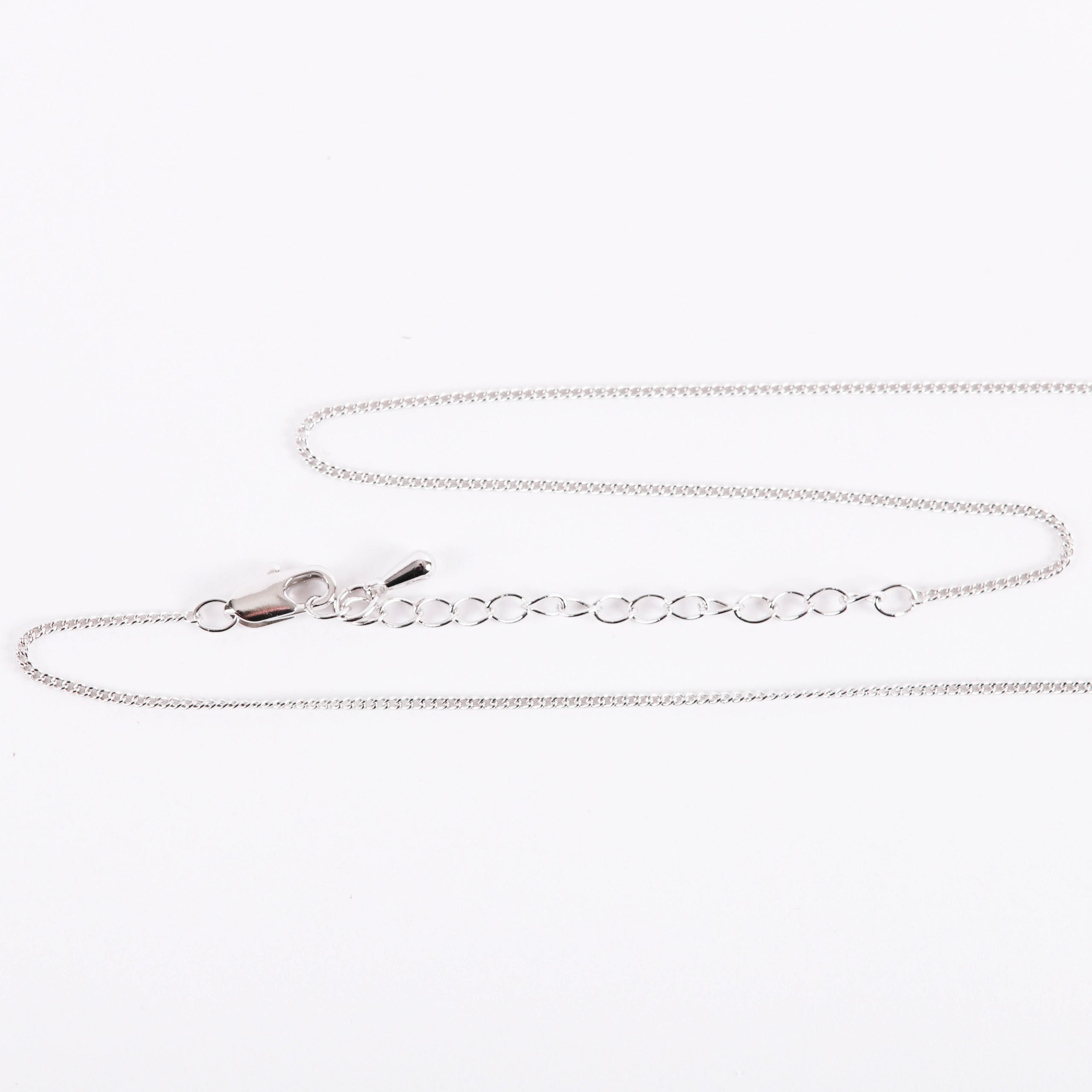 Necklace - Sterling Silver - Cut Out Cross - 16-18" | Swanson Christian Products