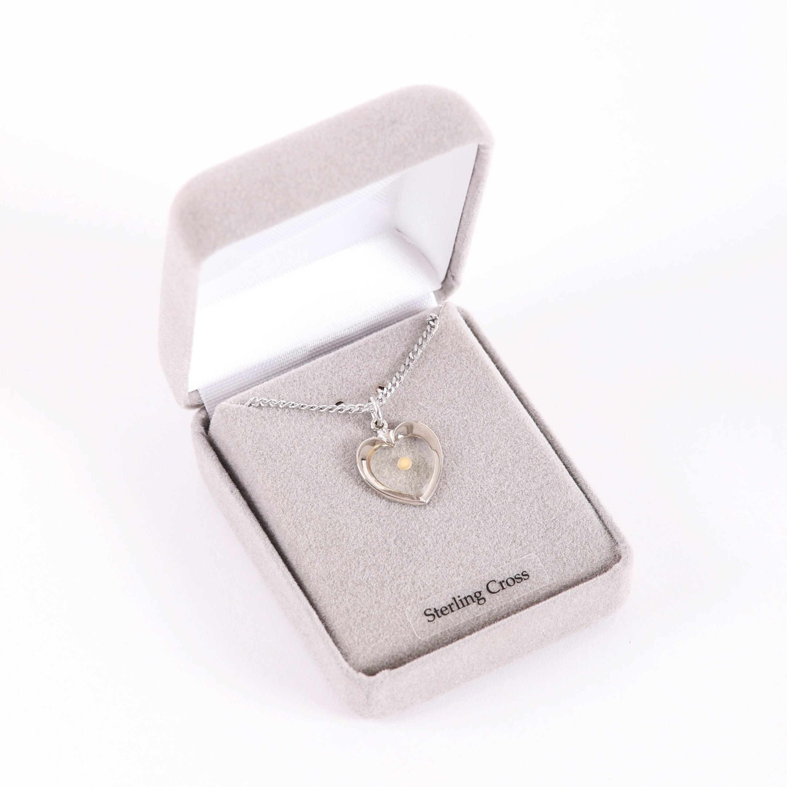 Necklace - Sterling Silver with Mustard Seed - 18" | Swanson Christian Products