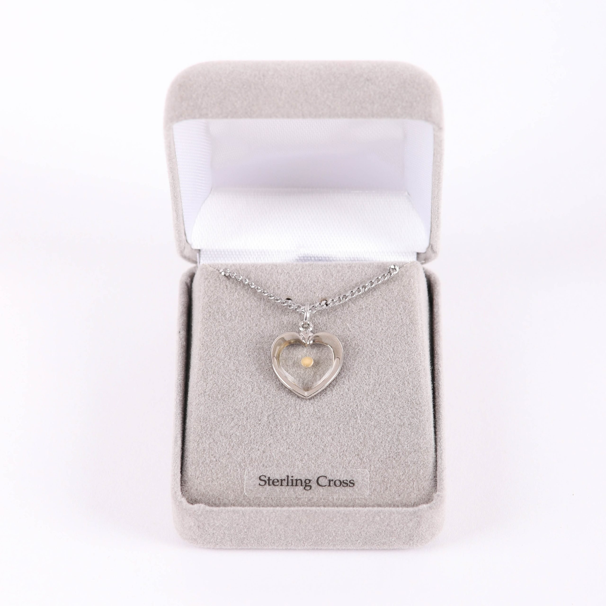 Necklace - Sterling Silver with Mustard Seed - 18" | Swanson Christian Products