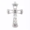 swanon baptized in Christ silver cross