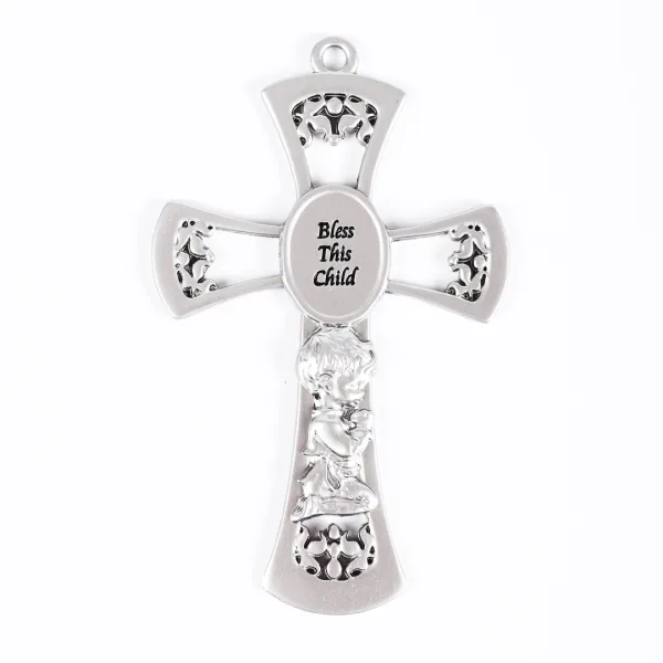 swanon baptized in Christ silver cross