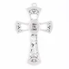 Best bless this Child silver cross baby girl