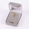Necklace - Cross Gold Over Sterling Silver - 16-18" | Swanson Christian Products