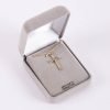 Necklace - Cross Gold Over Sterling Silver - 18" | Swanson Christian Products