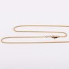 Necklace - Cross Gold Over Sterling Silver - 18" | Swanson Christian Products