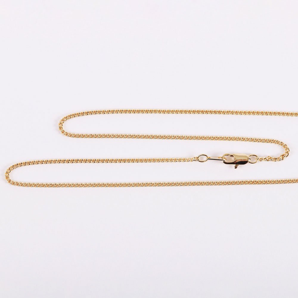 Necklace - Cross Gold Over Sterling Silver - 18" | Swanson Christian Products