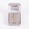 Necklace - Cross with Cross Gold Over Sterling Silver - 24"| Swanson Christian Products