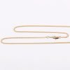 Necklace - Cross with Cross Gold Over Sterling Silver - 24"| Swanson Christian Products