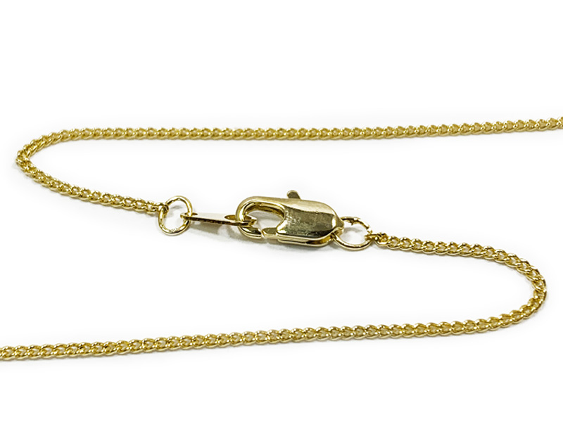 Necklace - Cross Nail Gold Over Sterling Silver - 18" | Swanson Christian Products