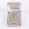 Necklace - Cross Cut Gold Over Sterling Silver - 18" | Swanson Christian Products