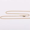 Necklace - Cross Cut Gold Over Sterling Silver - 18" | Swanson Christian Products