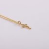 ChristiaNecklace Cross Cut Out Gold Over Ss 16-18" | Swanson Christian Productsn jewelry cross gold necklace