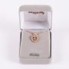 Necklace - Cross in Heart - Rose Gold & Sterling Silver - 18" | Swanson Christian Products