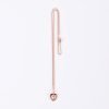 Necklace - Cross in Heart - Rose Gold & Sterling Silver - 18" | Swanson Christian Products