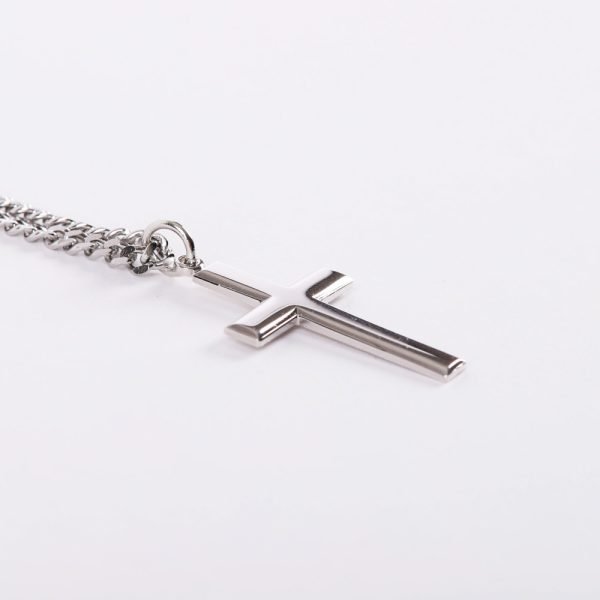 Necklace Cross - Sterling Silver - 24" | Swanson Christian Products