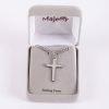 Necklace Cross - Sterling Silver - 24" | Swanson Christian Products