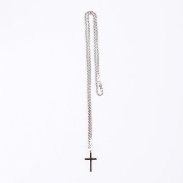 Necklace Cross - Sterling Silver - 24" | Swanson Christian Products