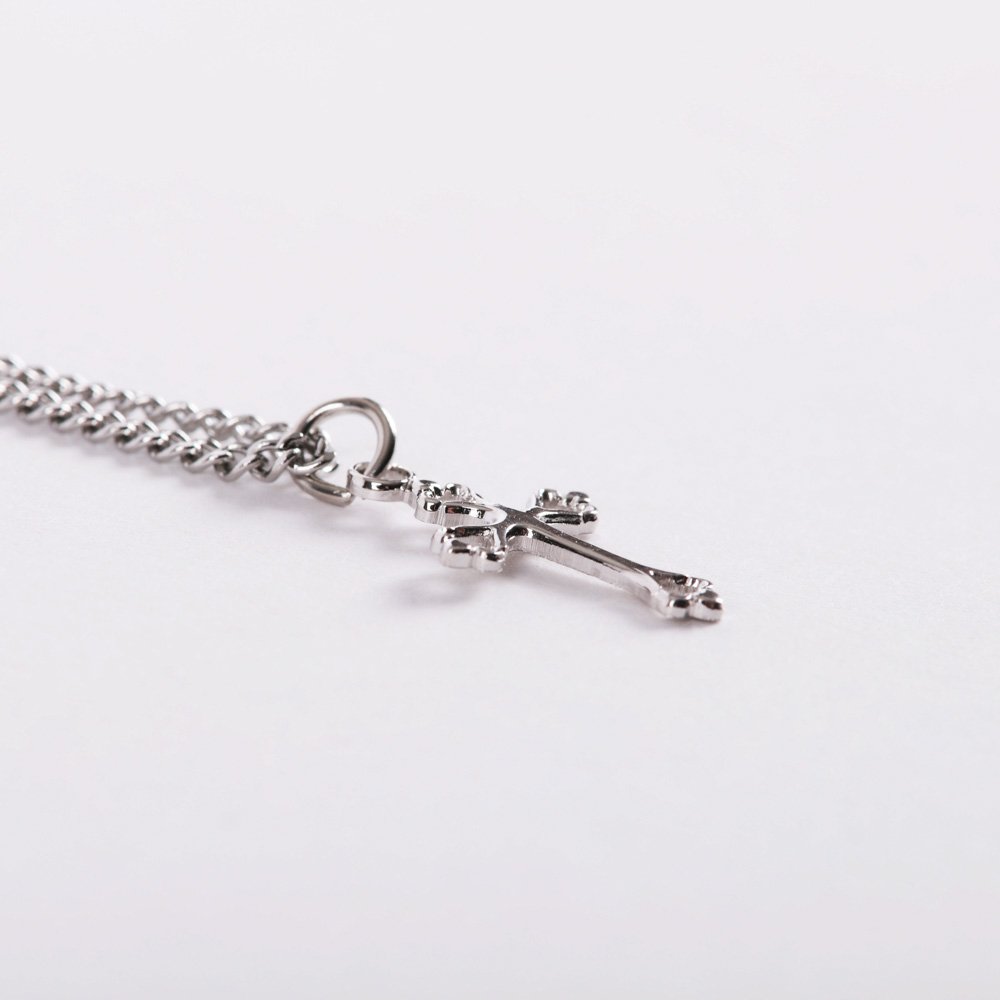 Necklace Cross - Sterling Silver - 16-18" | Swanson Christian Products