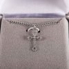 Necklace Cross - Sterling Silver - 16-18" | Swanson Christian Products