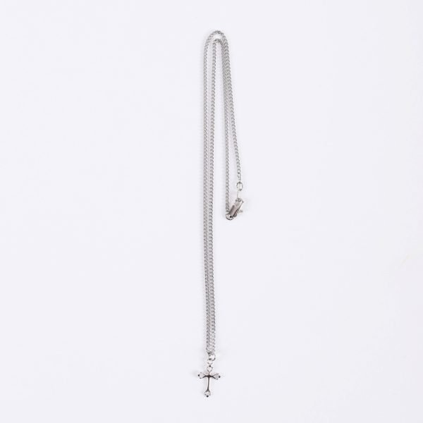 Necklace Cross - Sterling Silver - 16-18" | Swanson Christian Products