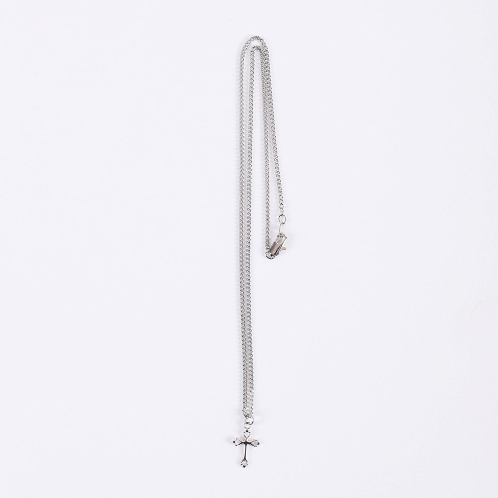 Necklace Cross - Sterling Silver - 16-18" | Swanson Christian Products