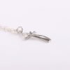 Necklace Cross - Cubic Zirconia Sterling Silver - 18" | Swanson Christian Products