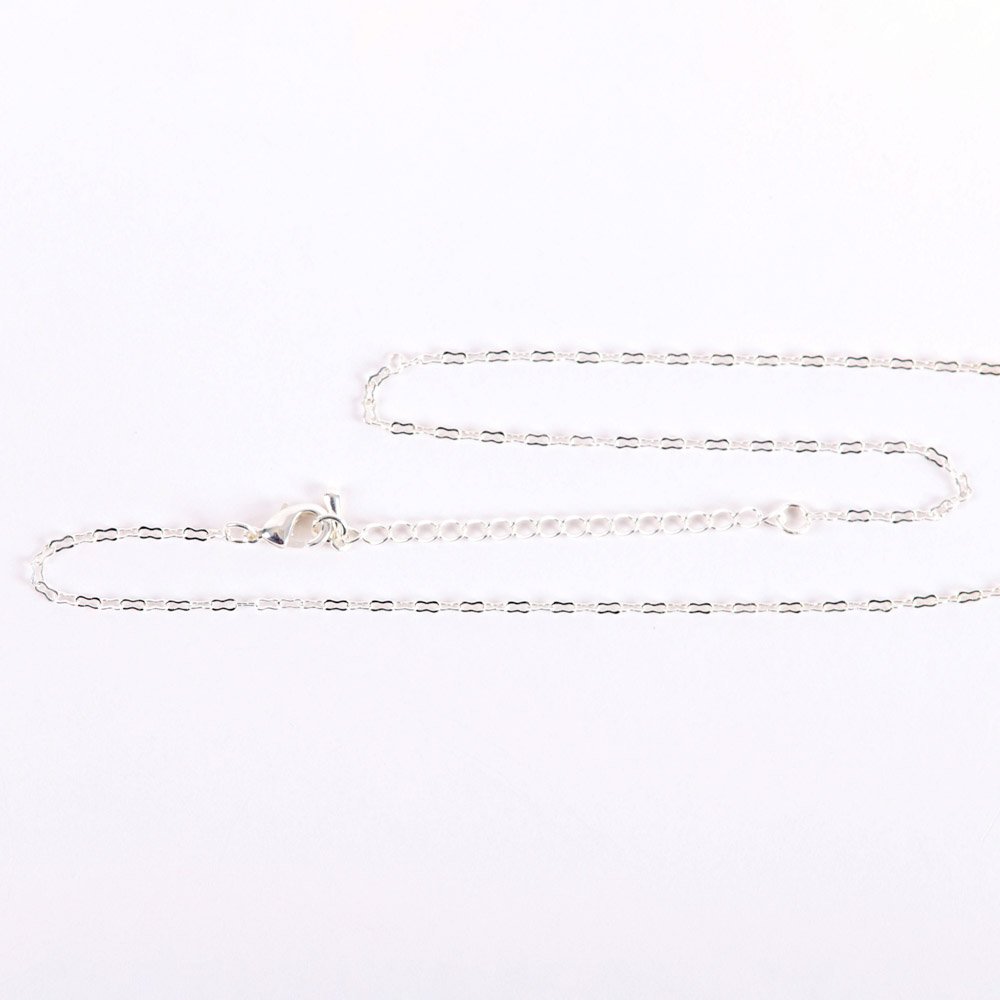 Necklace Cross - Cubic Zirconia Sterling Silver - 18" | Swanson Christian Products