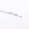 Necklace Cross - Sterling Silver - 18" | Swanson Christian Products