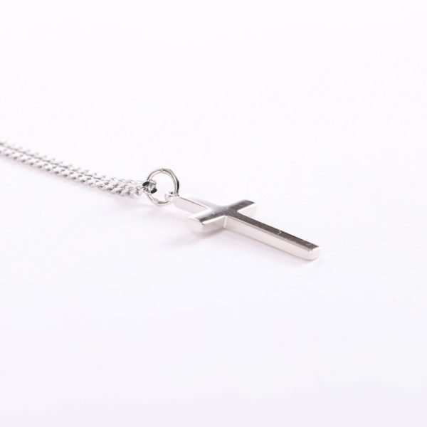 Necklace Cross - Sterling Silver - 20" | Swanson Christian Products
