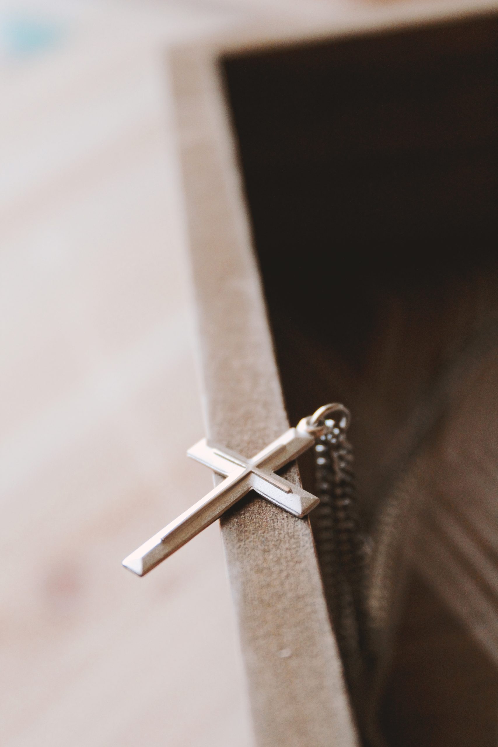 Necklace Cross - Cross - Sterling Silver - 24" for men or women