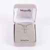 Necklace Cross - Wheat - Sterling Silver - 18" | Swanson Christian Products