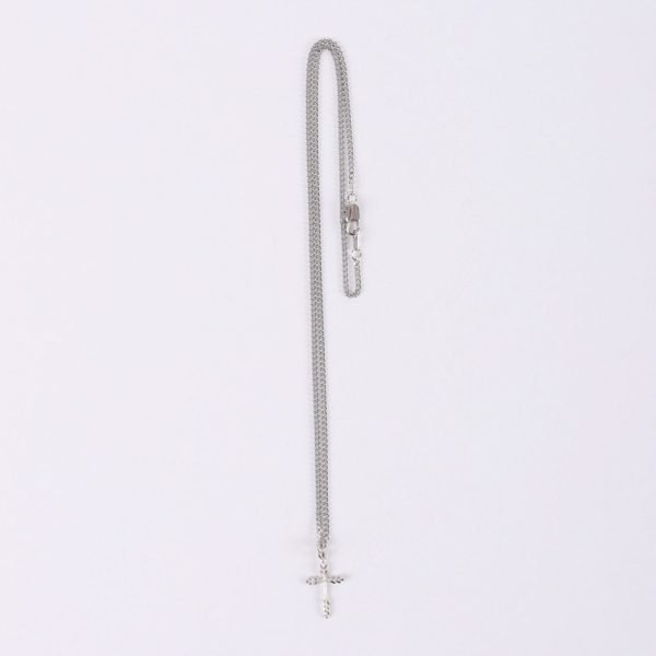 Necklace Cross - Wheat - Sterling Silver - 18" | Swanson Christian Products