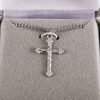 Necklace Cross Cut - Sterling Silver | Swanson Christian Products