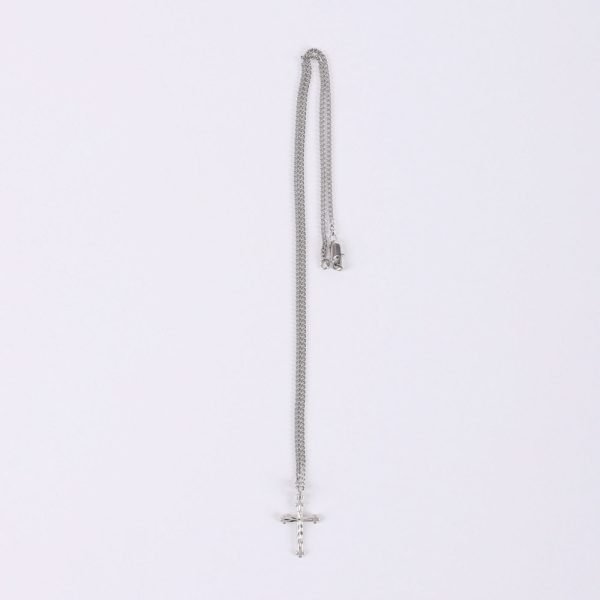 Necklace Cross Cut - Sterling Silver | Swanson Christian Products