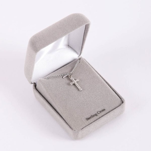 Necklace Cross - Sterling Silver | Swanson Christian Product