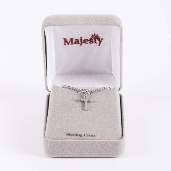 Necklace Cross - Sterling Silver | Swanson Christian Product