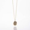 Necklace Temple Mount Soil Promise Gold 20" for Keepsake