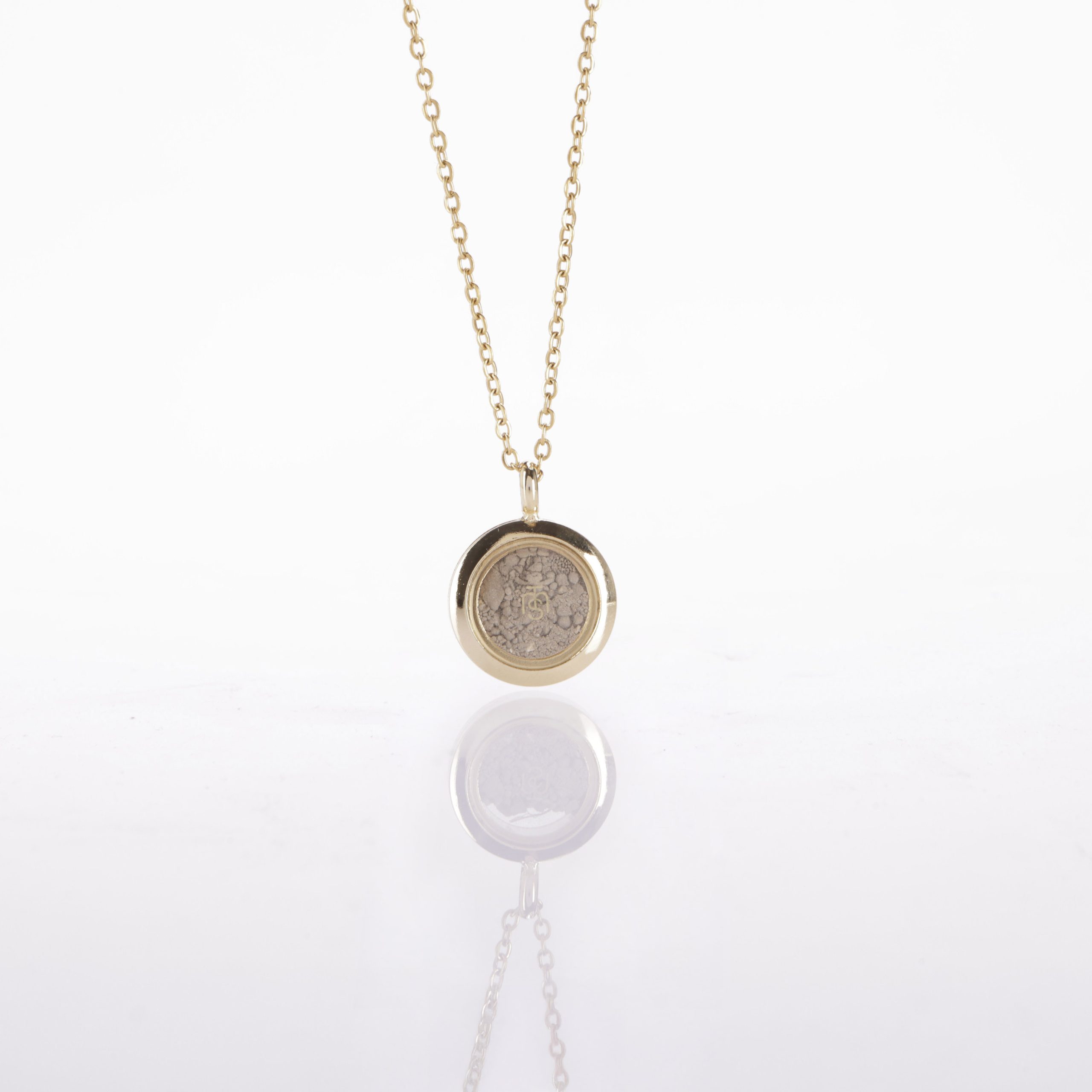 Necklace Temple Mount Soil Promise Gold 20" for Keepsake