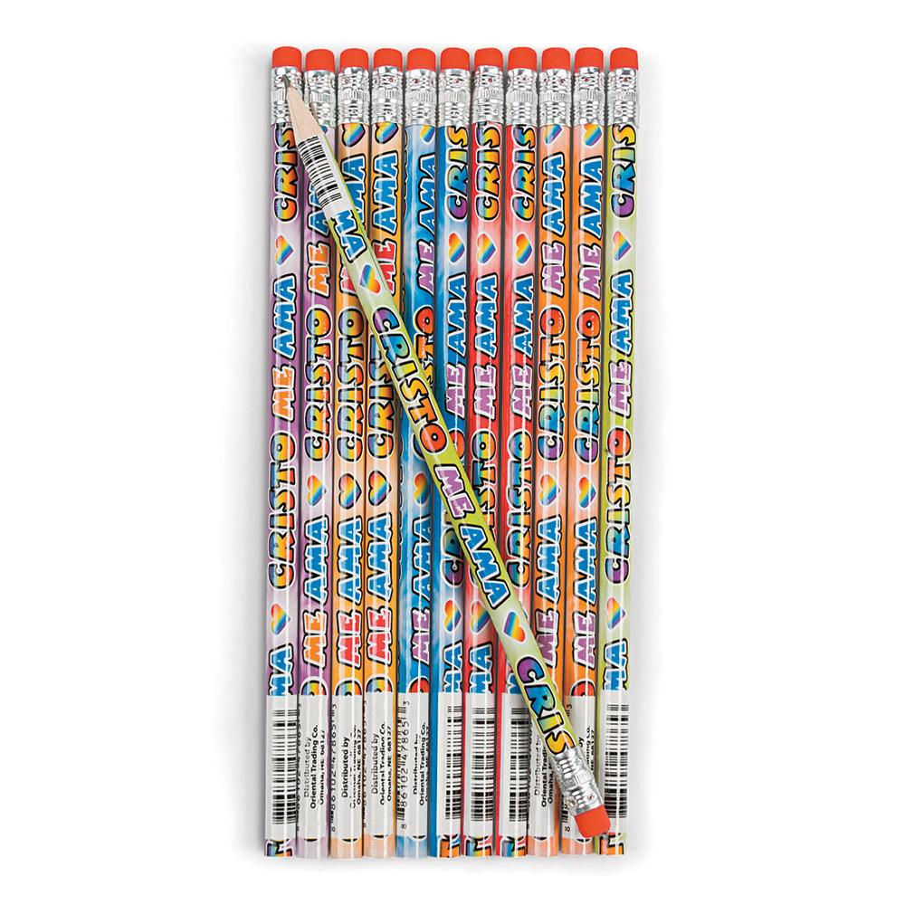 Pencil - Jesus Loves Me - Spanish - Pack 24