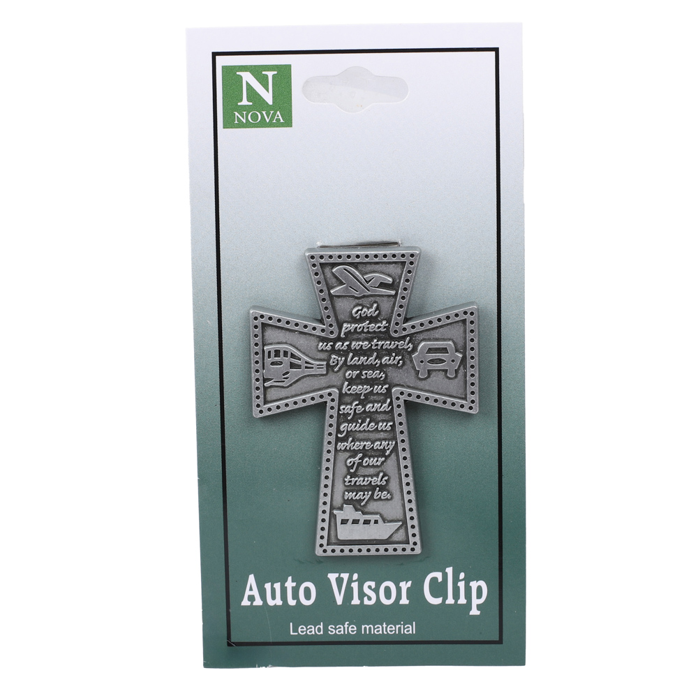 Visor Clip Cross God Protect PK4: Faith on the Road