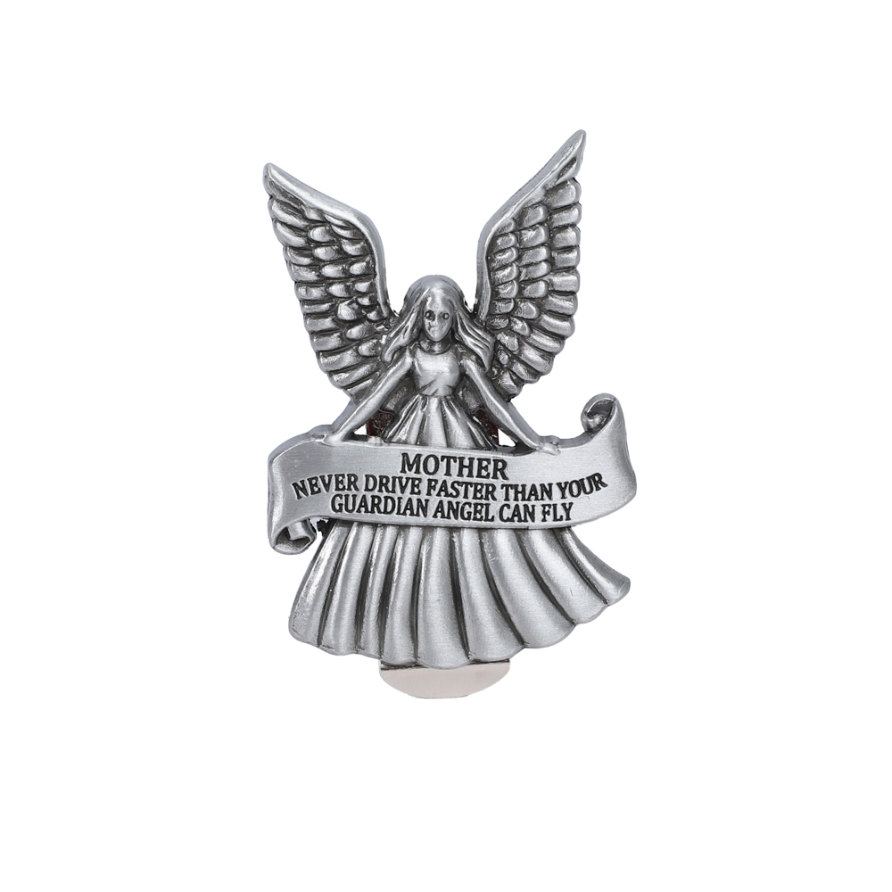 Visor Clip Angel Never Drive Faster Mother PK4
